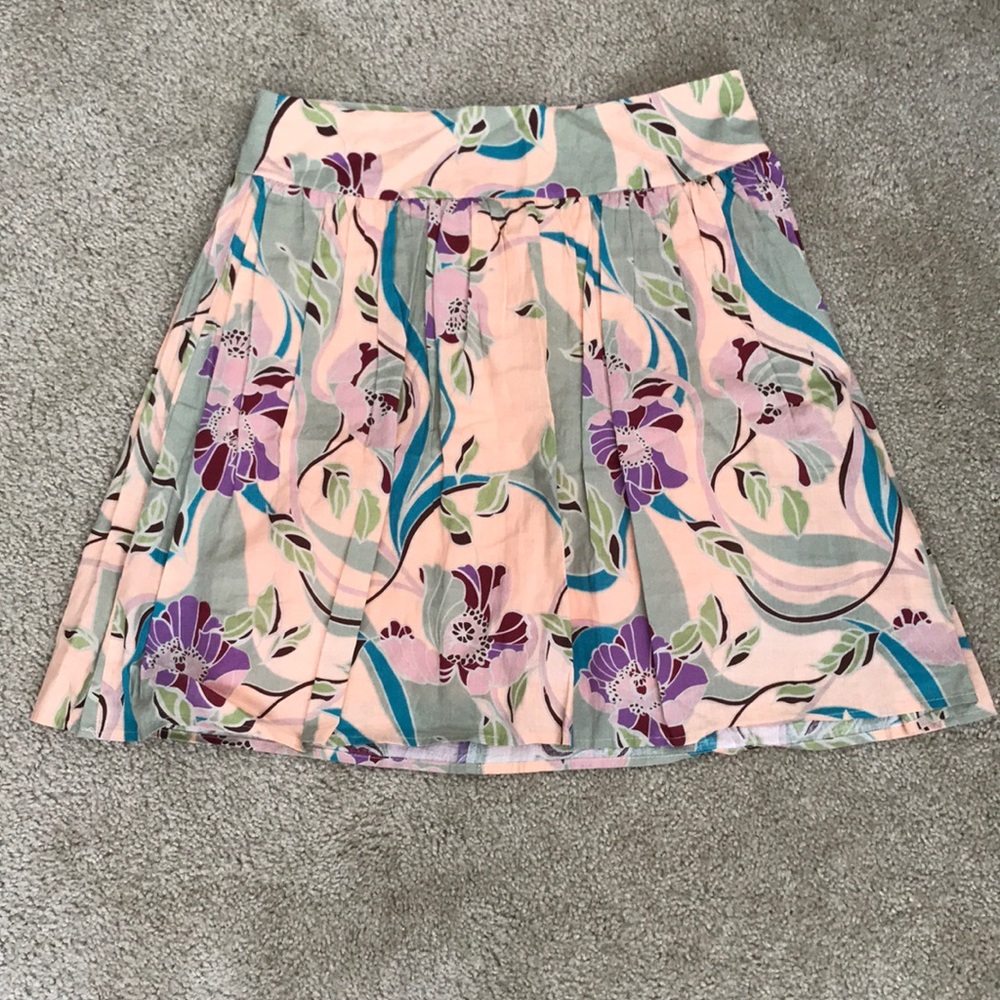 Peach skirt